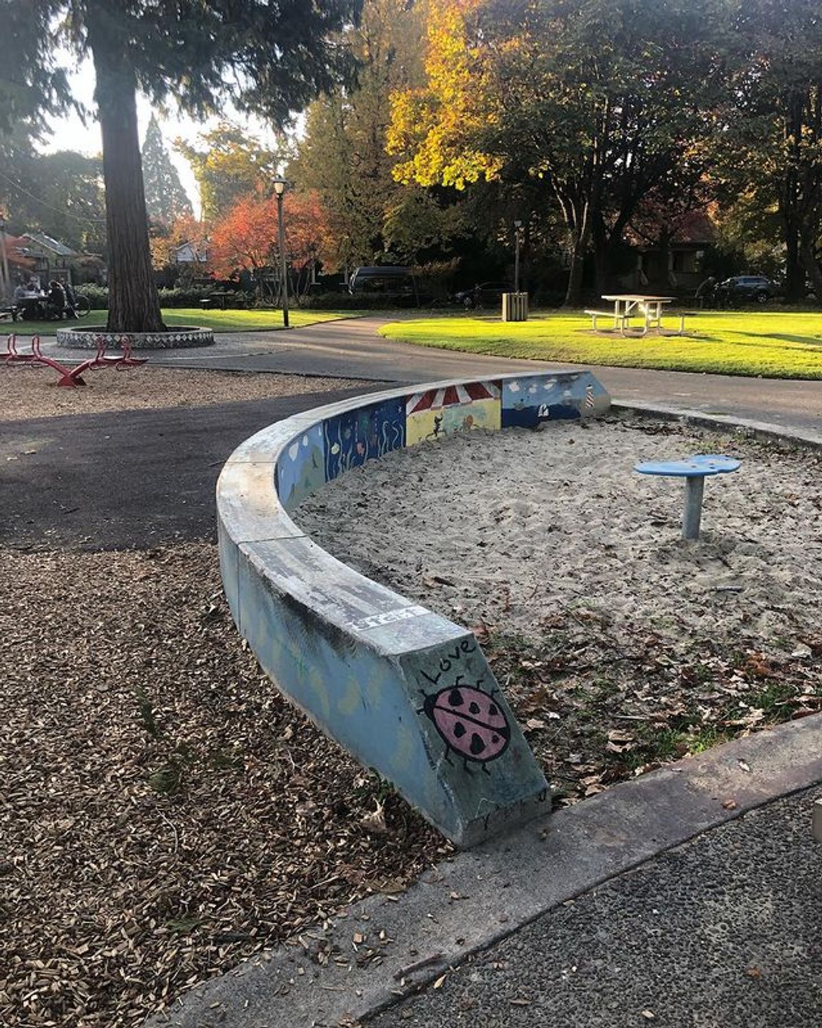 Image for skate spot Monroe Park Curve Ledge