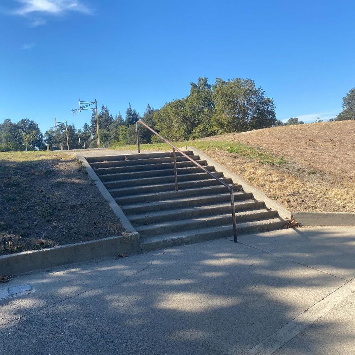 Image for skate spot Louis Pasteur Middle School 11 Stair Rail