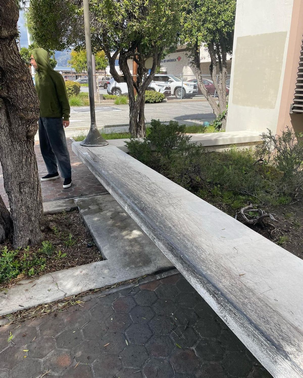 Image for skate spot San Gabriel USPS - Ledge