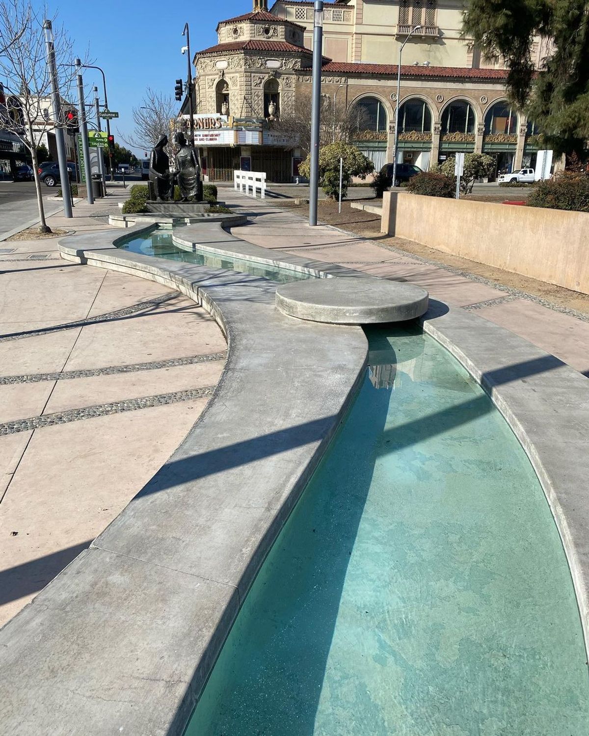 Image for skate spot Fulton St - Fountain Ledges