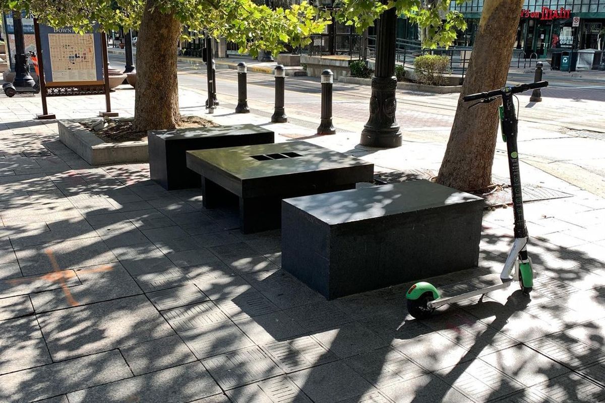 Image for skate spot Gallivan Center Black Ledges