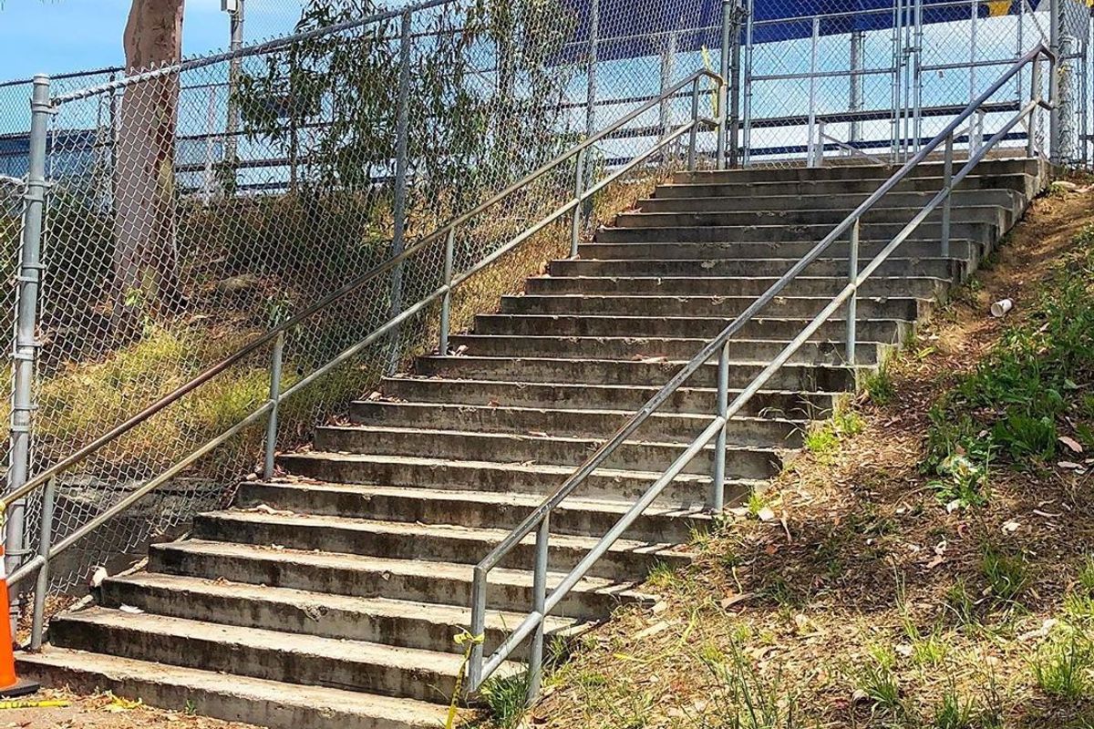 Image for skate spot El Toro Tennis Courts 22 Stair Rail