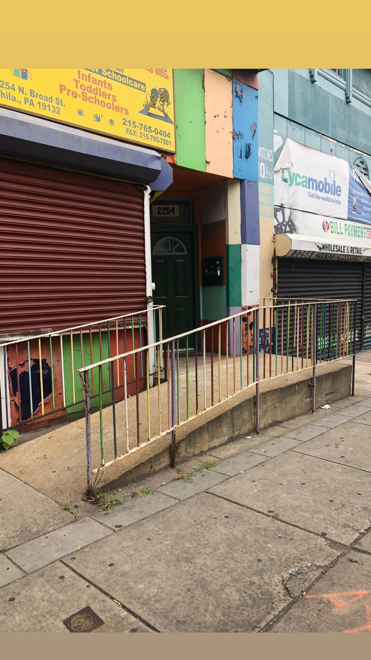 Image for skate spot Broad St - Daycare Bump To Bar