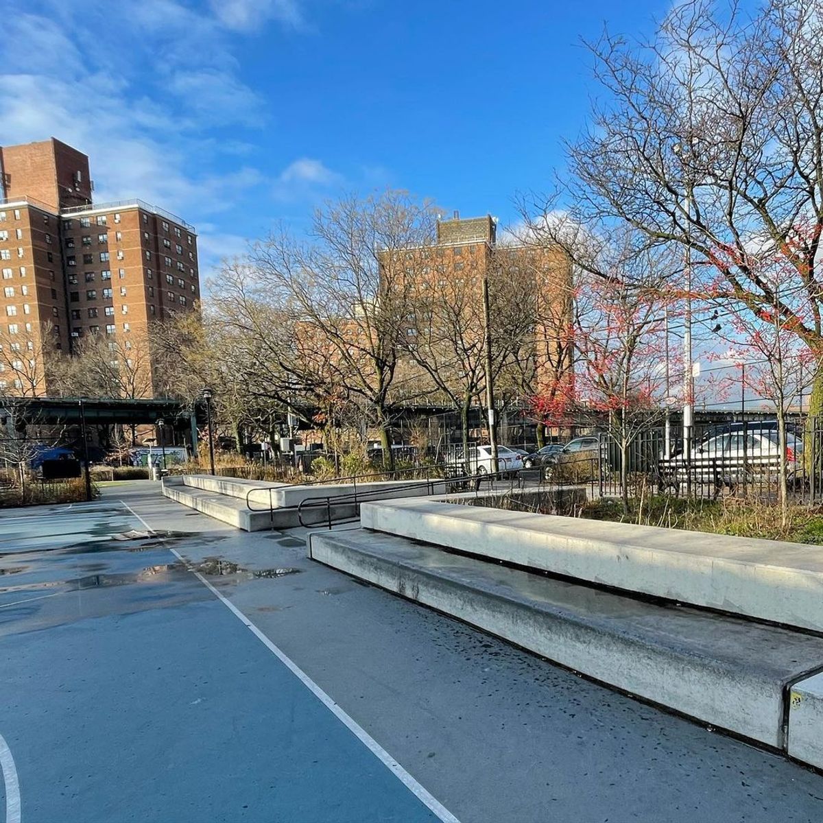 Image for skate spot Thomas Boyland Park Ledges