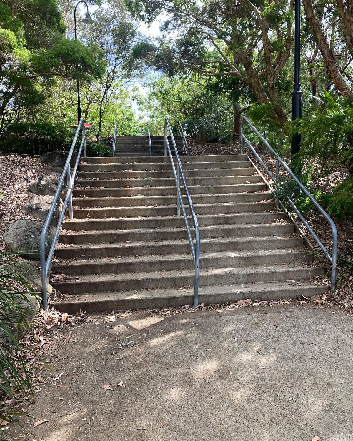 Image for skate spot Yamble Reserve - 12 Then 13 Stair Rails