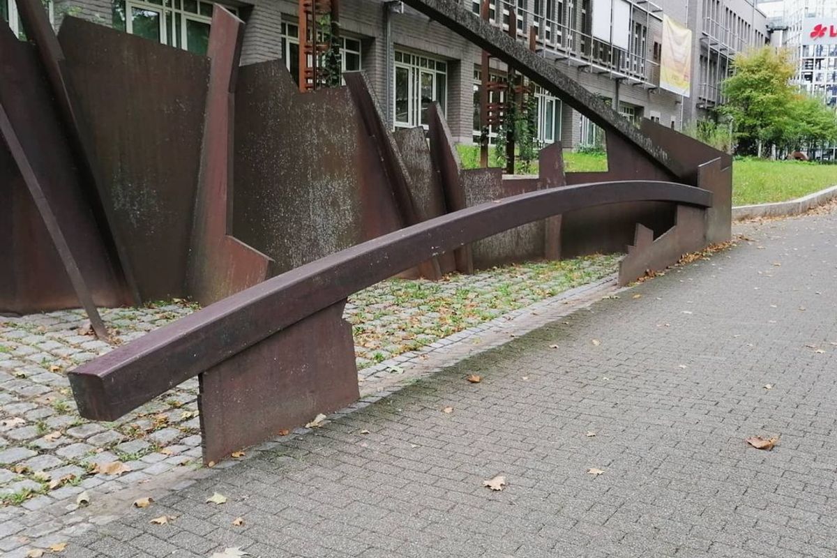 Image for skate spot Nordbahnhofstraße Rainbow Flat Rail