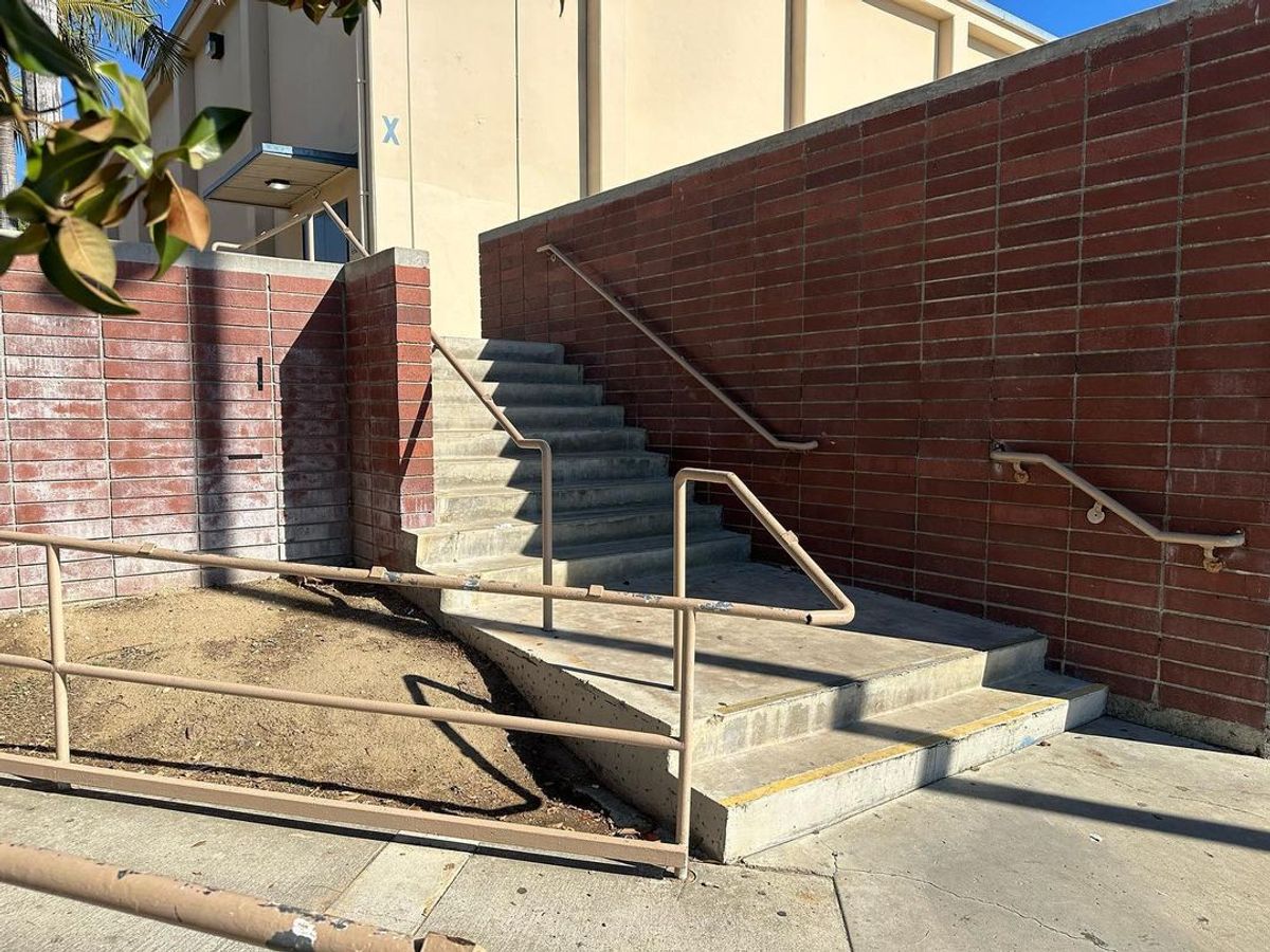 Image for skate spot California High School - 9 Flat 2 Double Set