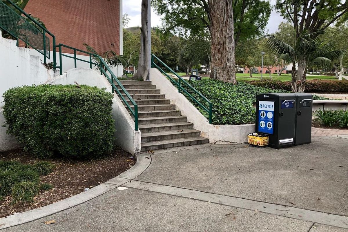 Image for skate spot Cal Poly Pomona 11 Stair Rail