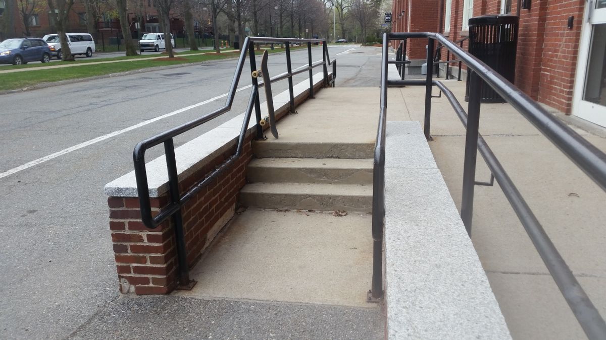 Image for skate spot 100 Talcott Ave Watertown Out Rails