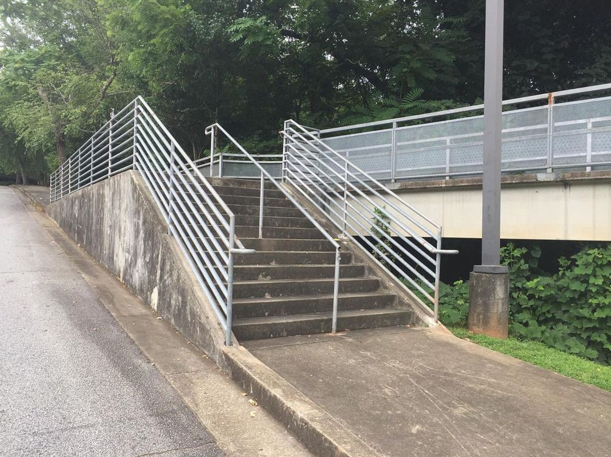 Image for skate spot 12 Stair Rail