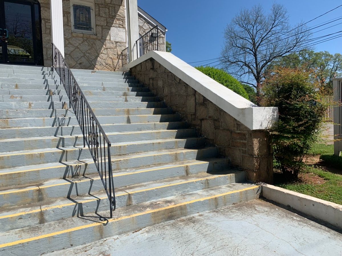 Image for skate spot Second Mt Vernon Baptist - 17 Stair Hubba