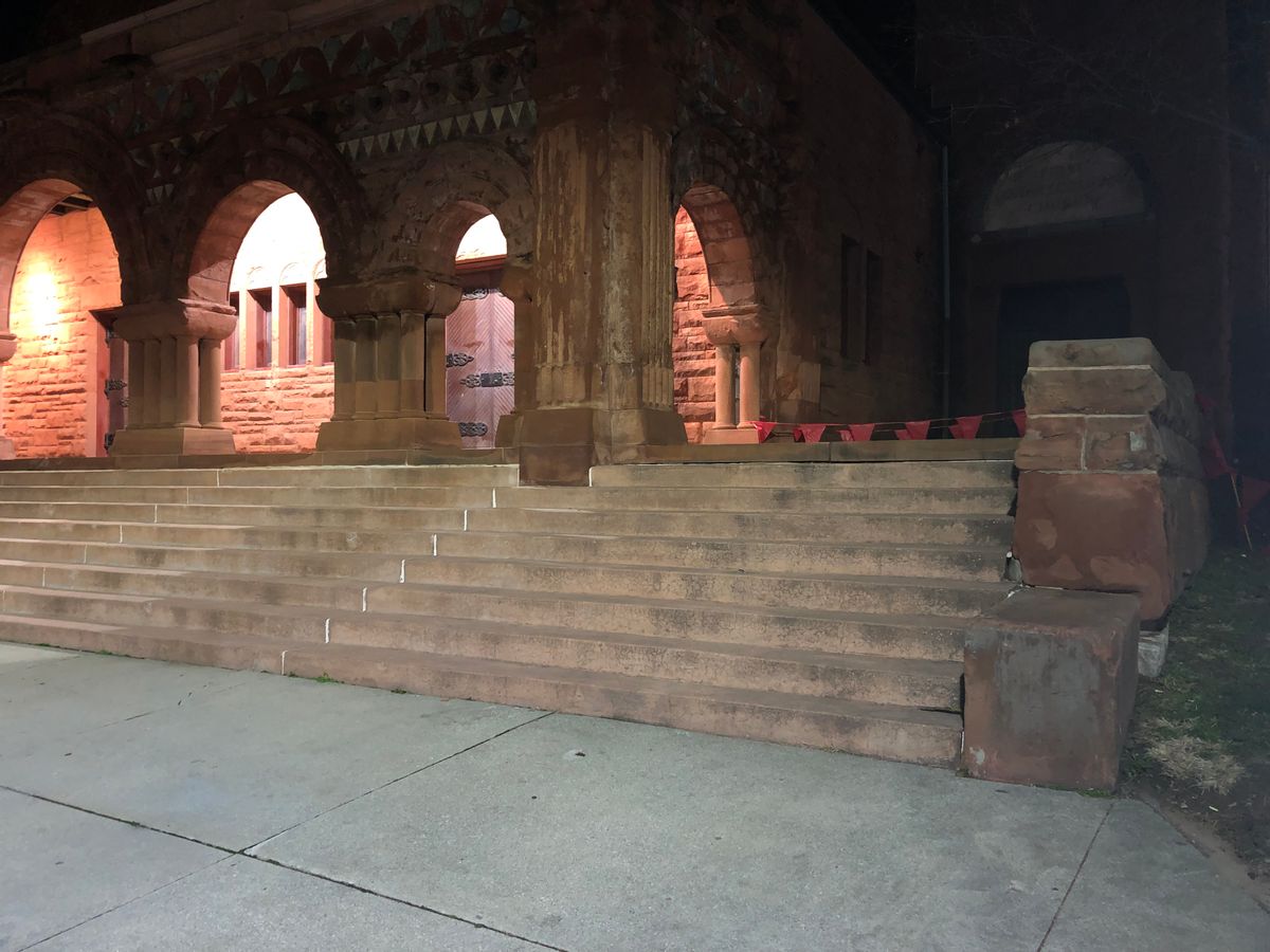 Image for skate spot Red Brick 9 Stair