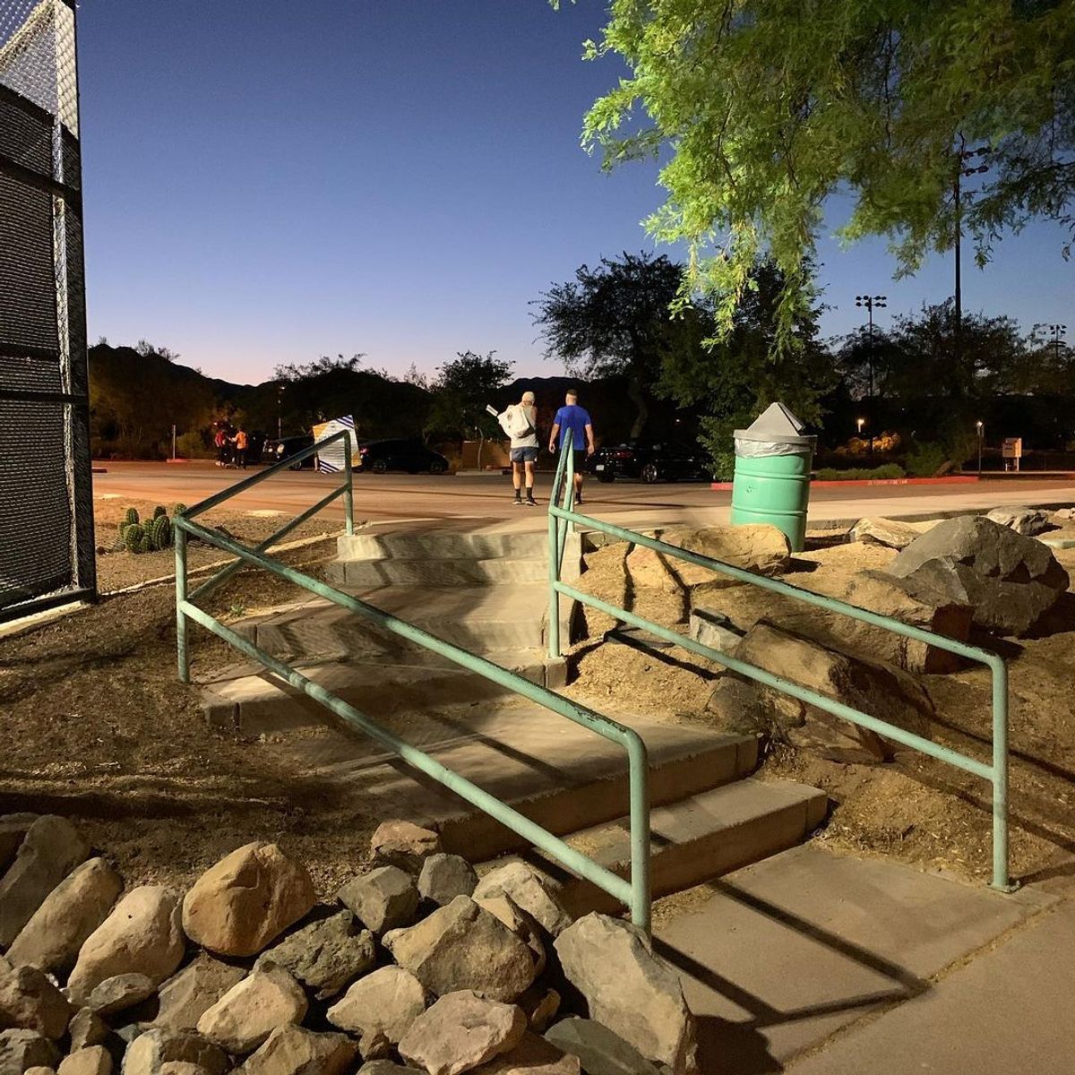 Image for skate spot Golden Eagle Park - Angled Rail