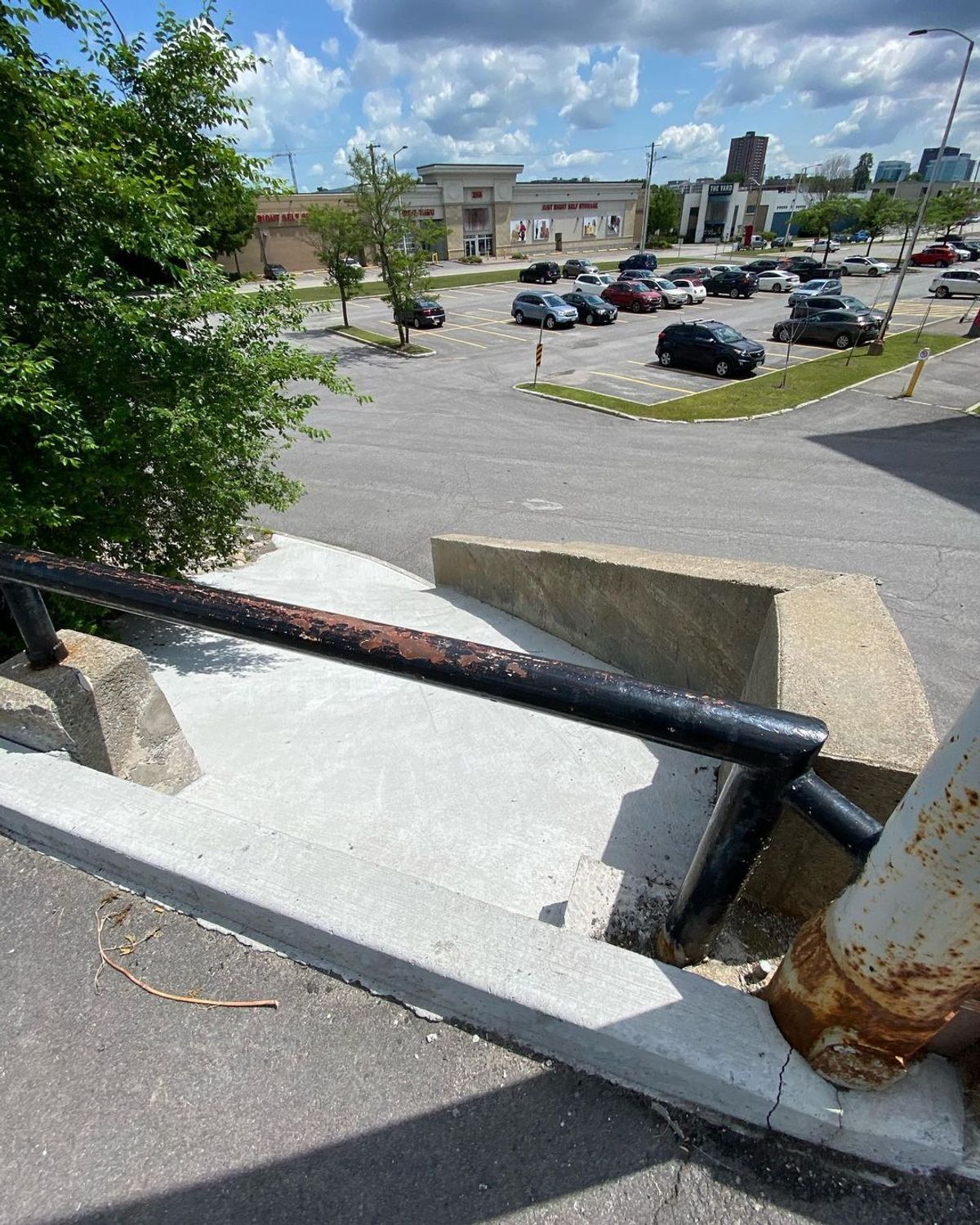 Image for skate spot City Centre - Over Rail Into Bank