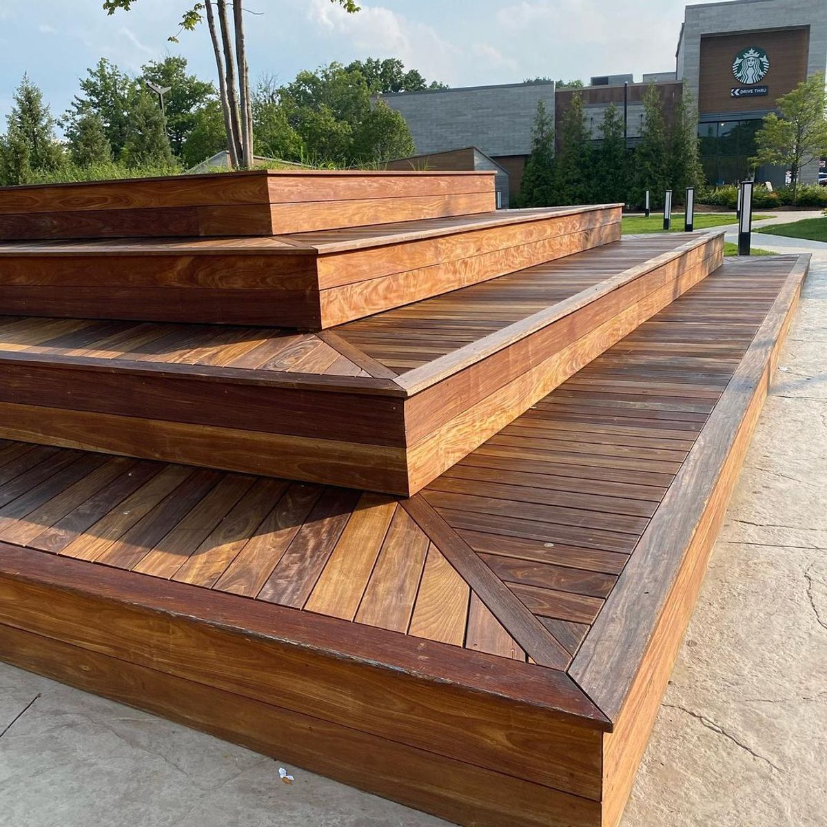 Image for skate spot Kean University - Wood Ledges