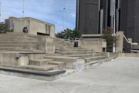 Preview image for Hart Plaza Ledges / Gap