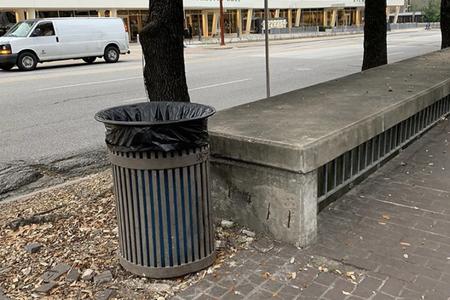 Image for Tranquility Park Ledge To Trashcan