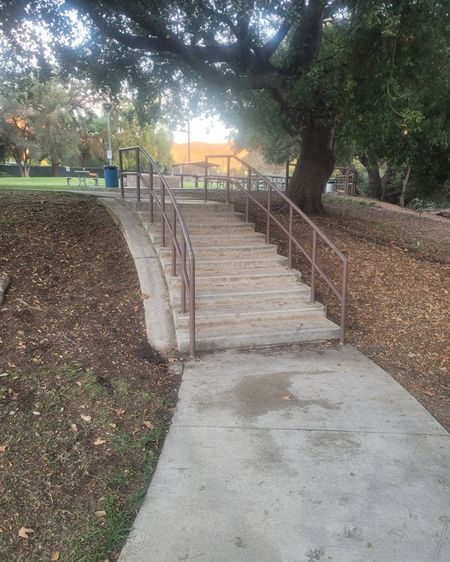 Preview image for Camarillo Grove Park - Curved 10 Stair Rail
