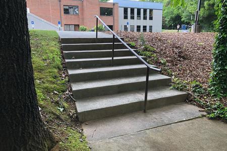 Preview image for St Michaels Catholic Church 7 Stair Kinked Rail