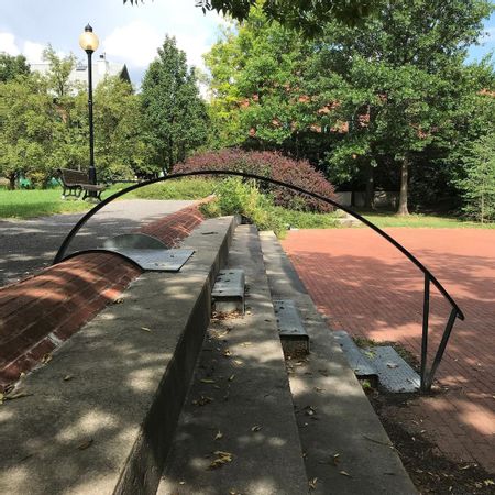 Preview image for Parc de la Stelco - 3 Block Rainbow Rail / Ledges