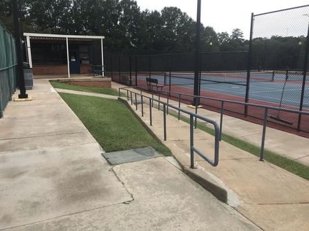 Preview image for Columbus State University - Tennis Courts Handicap Rail