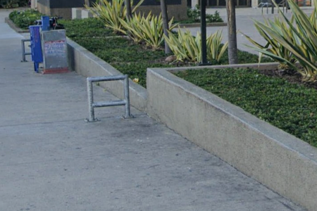 Preview image for Civic Center Plaza - Ledge Over Bike Rack