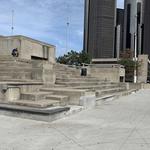 thumbnail for Hart Plaza Ledges / Gap