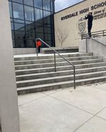 thumbnail for Riverdale High School - 7 Stair Rail