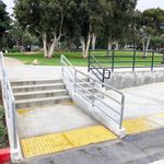 thumbnail for CSUDH 4 Stair Out Rail