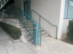 thumbnail for Santa Monica Blvd - Green 8 Stair Rail With Pole