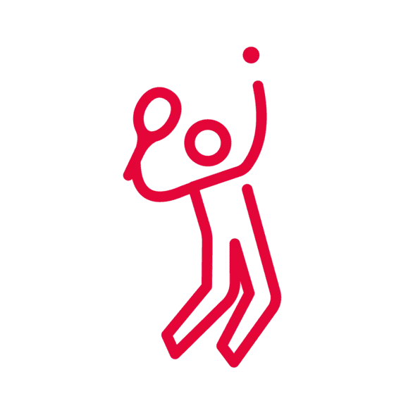 Piktogramm Tennis