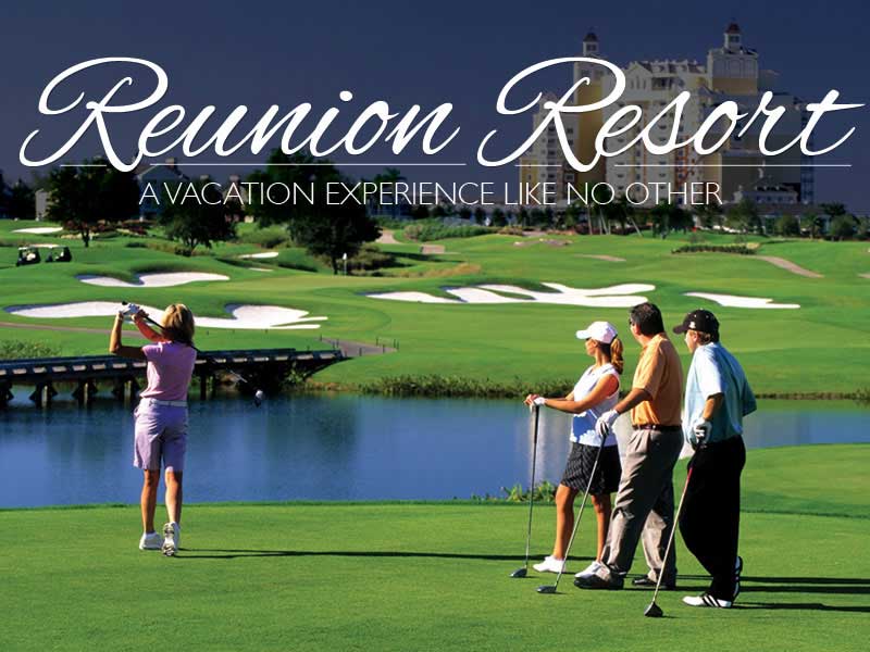 Fancy a game of Golf at Reunion Resort