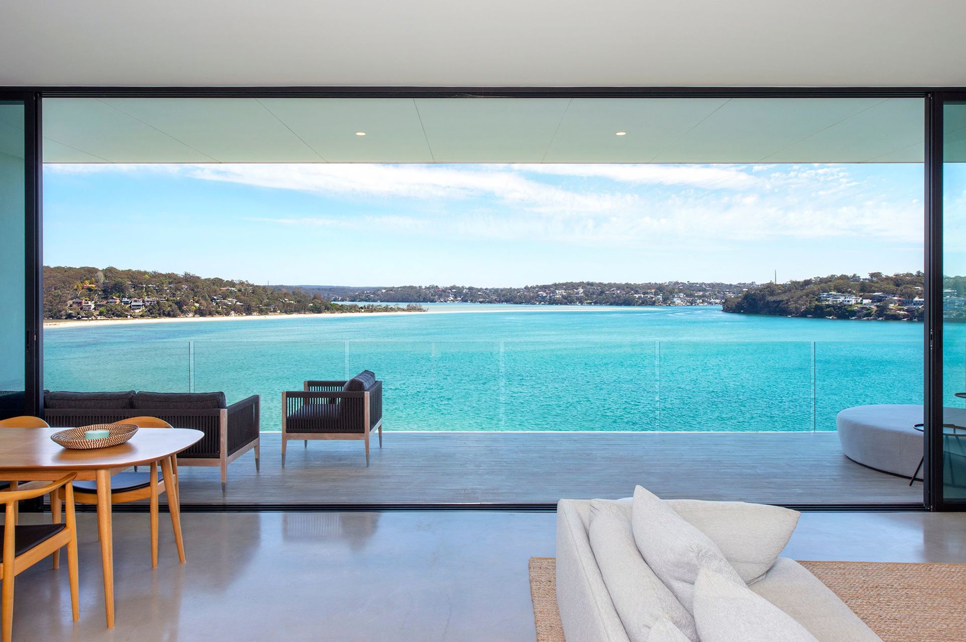 Stunning Views over the Bay from the comfort of the living area