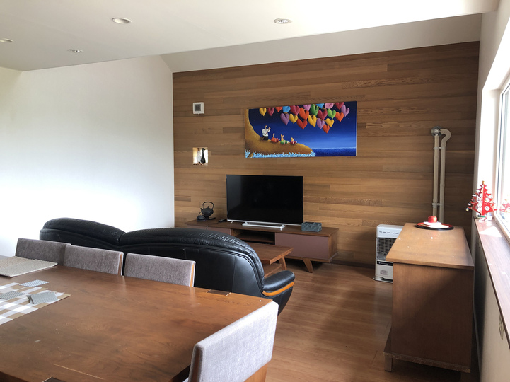 TV in living room