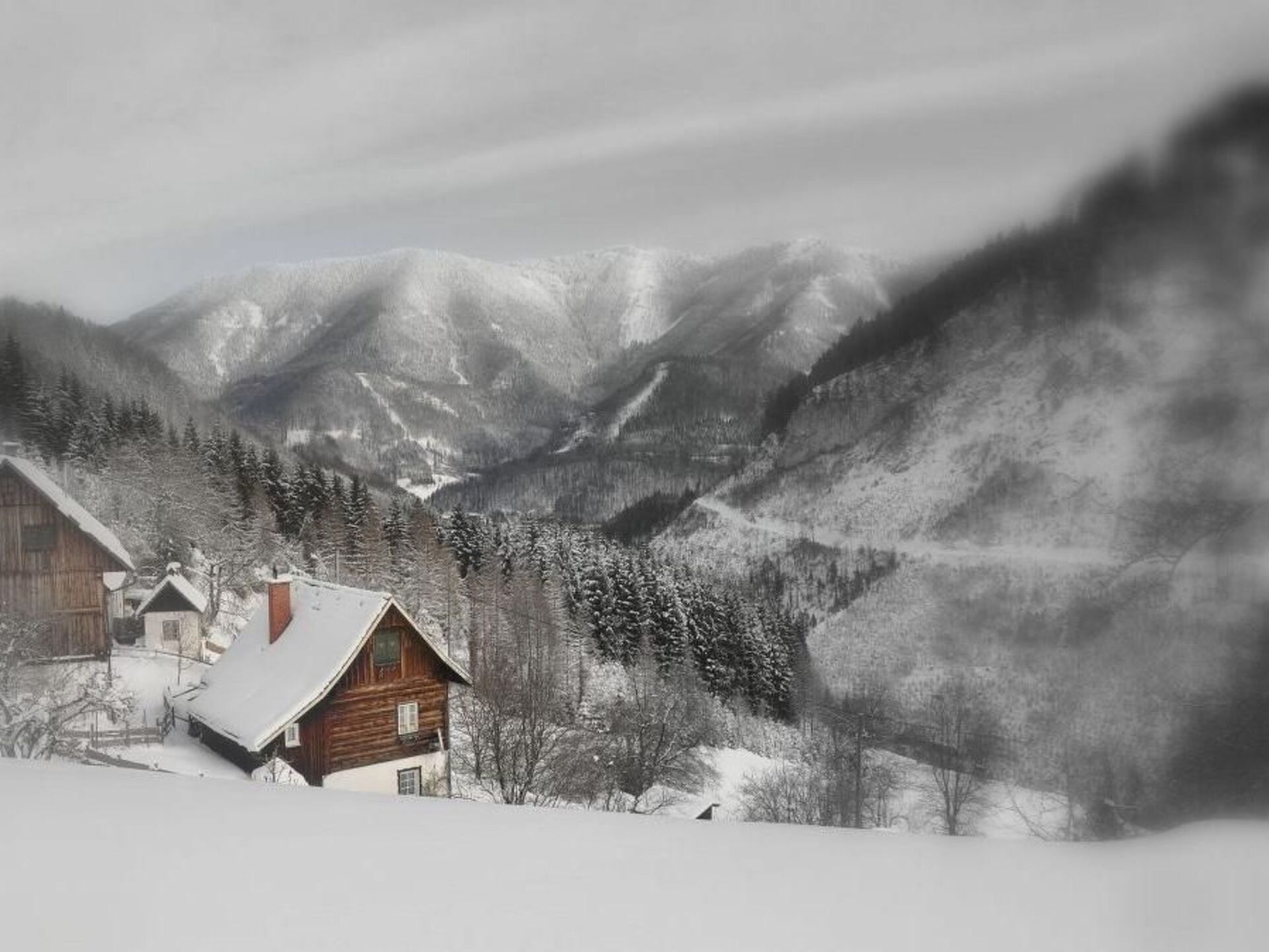 2-Bed House with Mountain View in Steyr-Land, Sleeps 6, 1004