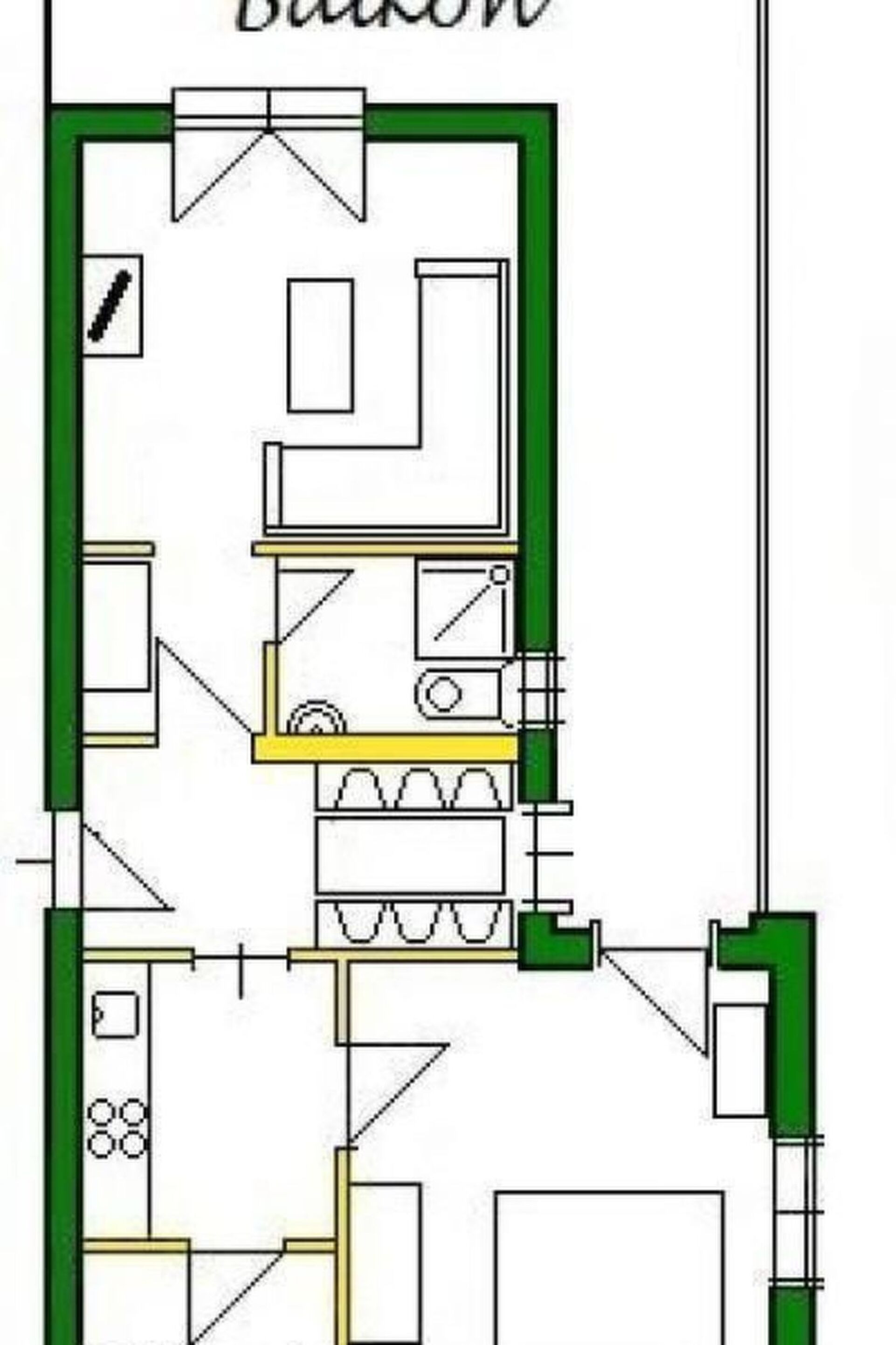 2-Bed Apartment in Spittal an der Drau, Sleeps 6, 1079