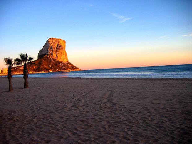 Las Salinas de Calpe nature reserve