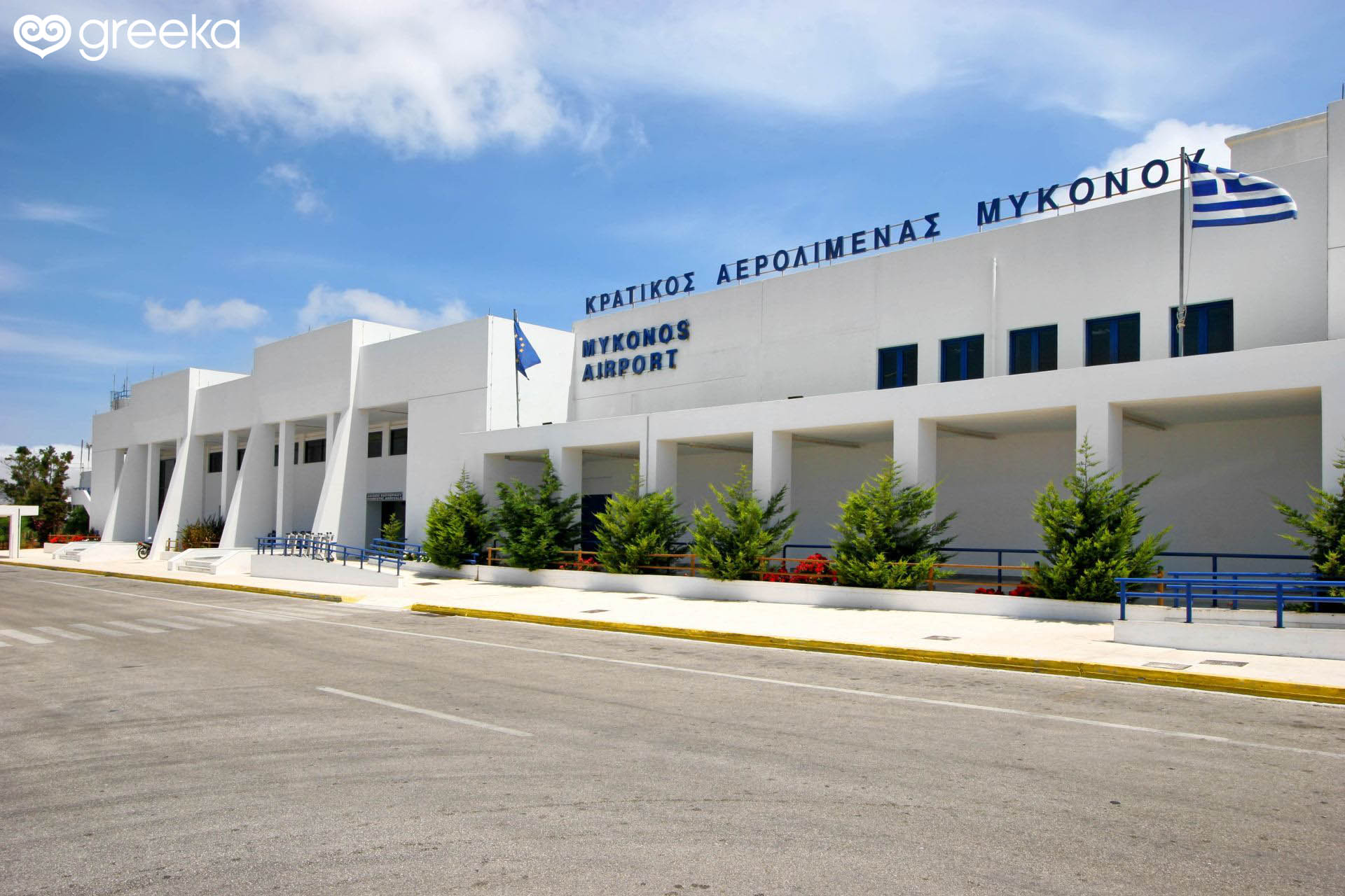 Which airport do you fly into for Mykonos: