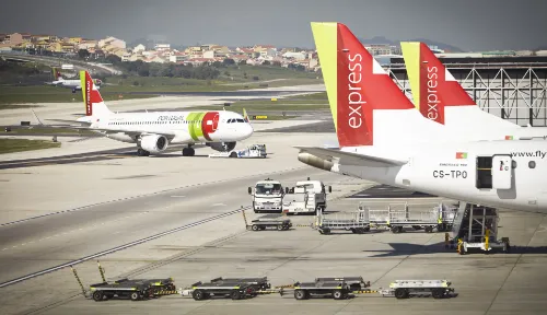 Main airport in Portugal