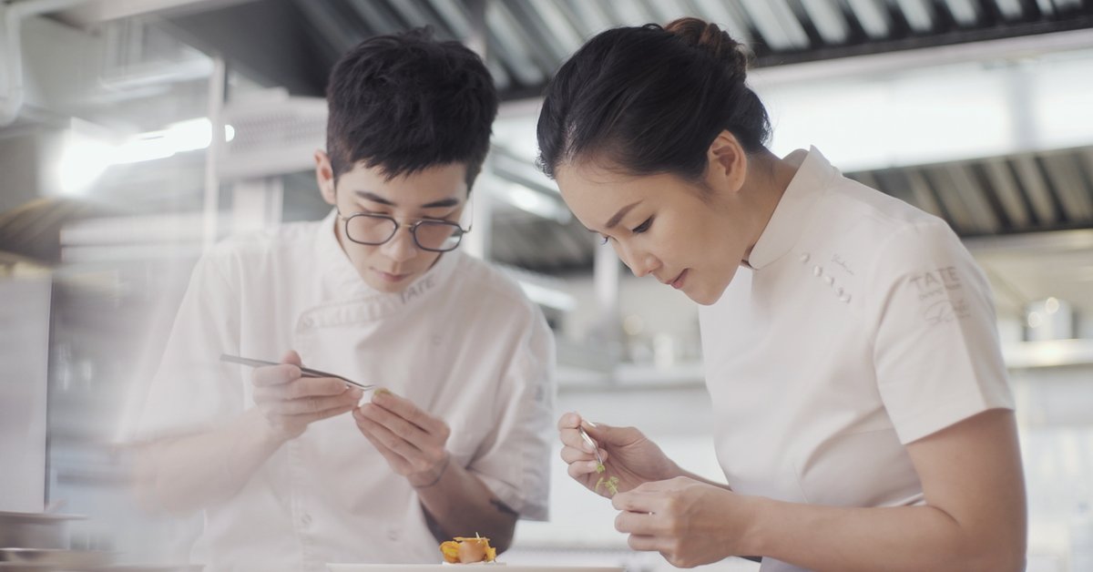 To be honest we don’t play a lot on gender; we are chefs - FT Channels