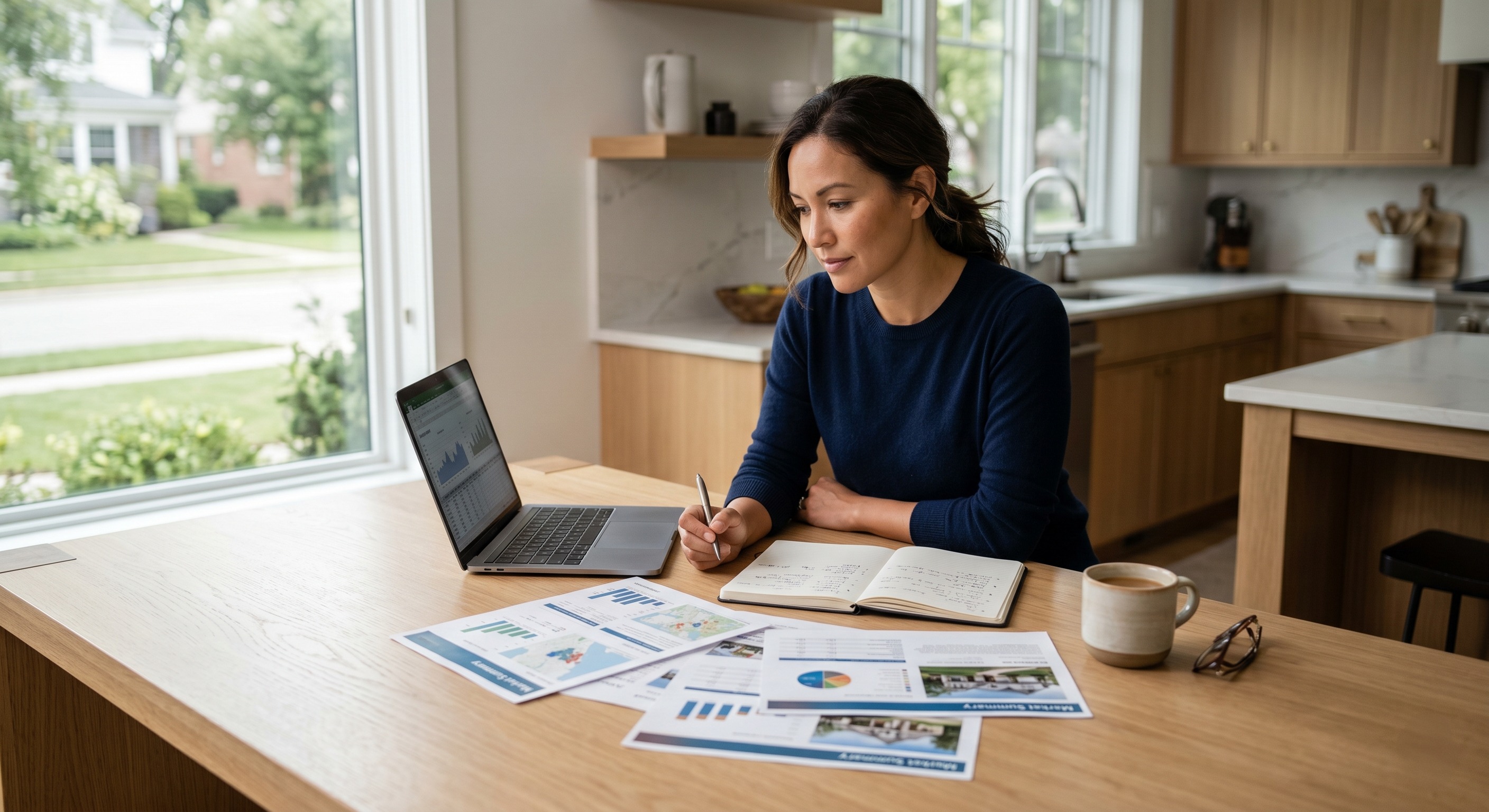 Buyer analysing the Housing Market Shift