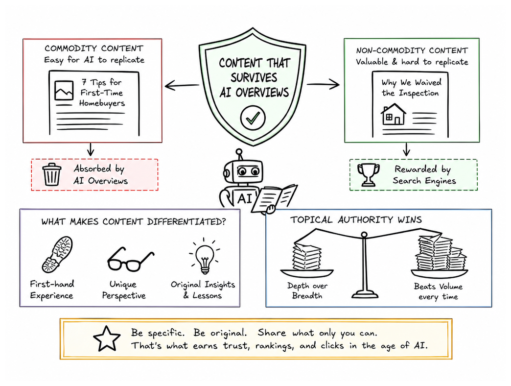 Content That Survives AI Overview Disruption