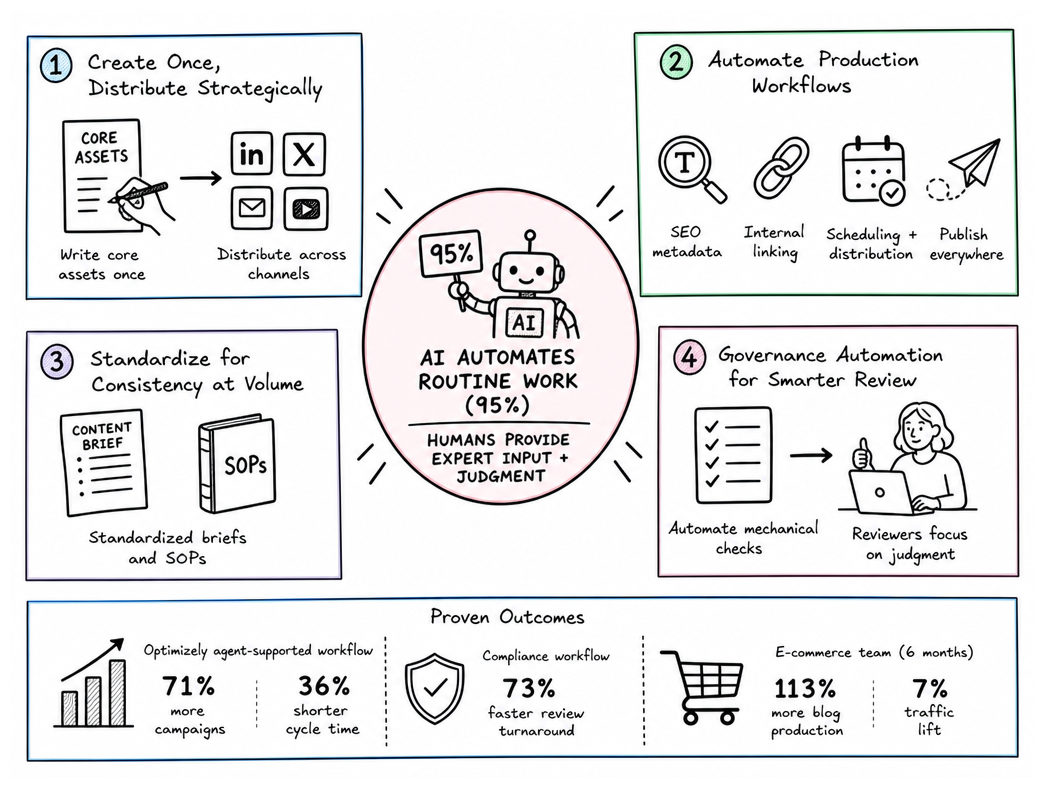 Four Steps to Scale Authentic Content Production
