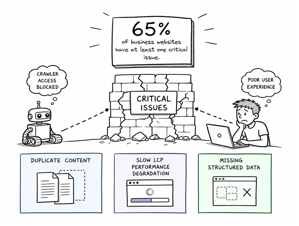 Critical Crawlability Issues in Business Websites