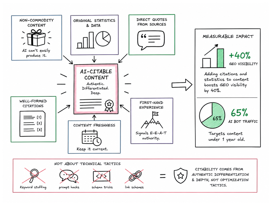 What Makes Content AI-Citable and Quotable