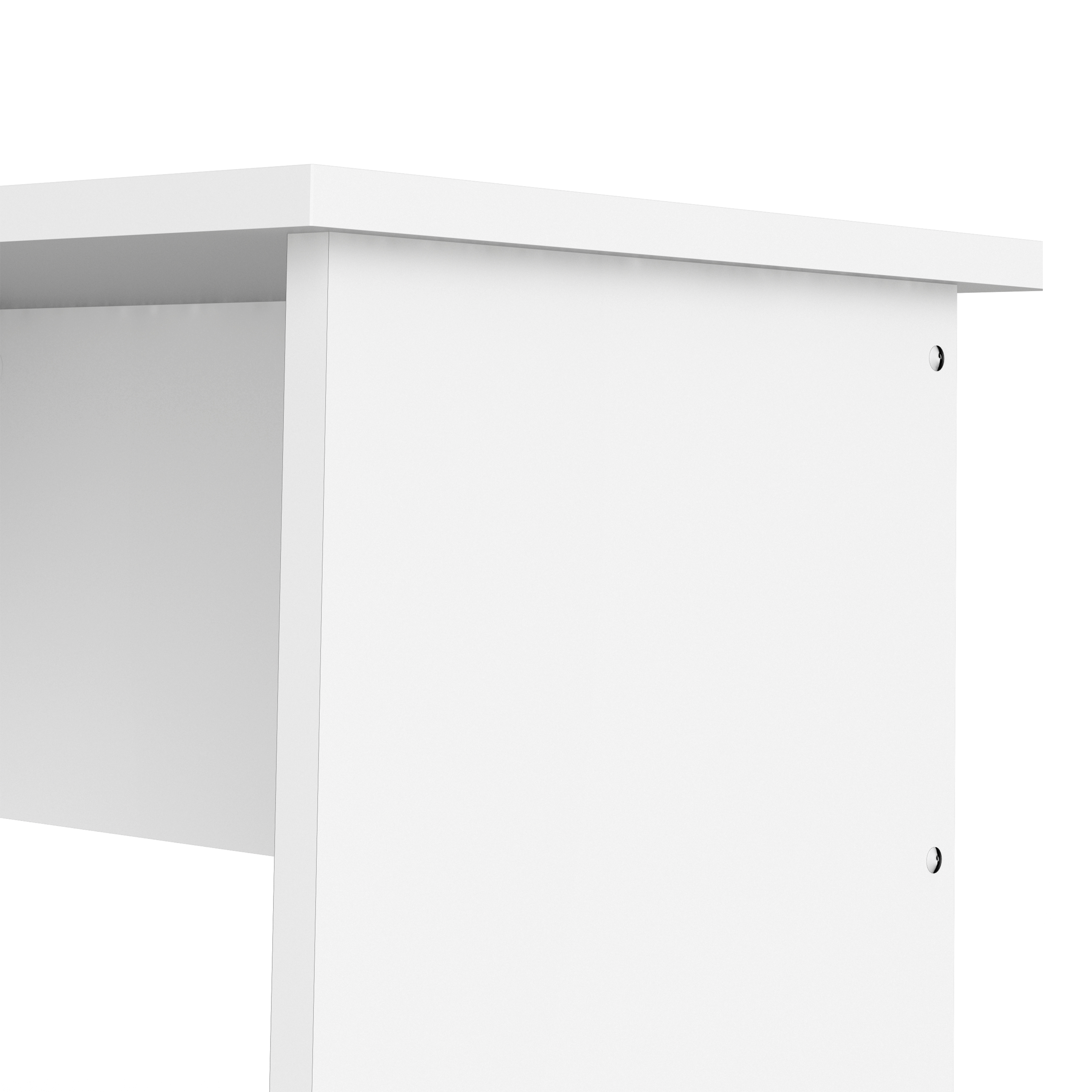 4 Drawer Desk with Storage - White or Oak 110cm Home Office Workstation - Picture 19 of 22