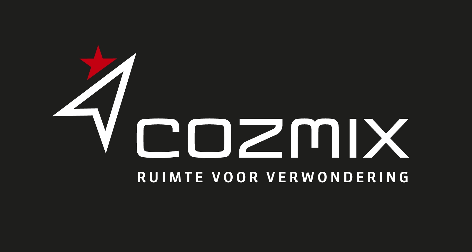 Cozmix logo RGB negatief