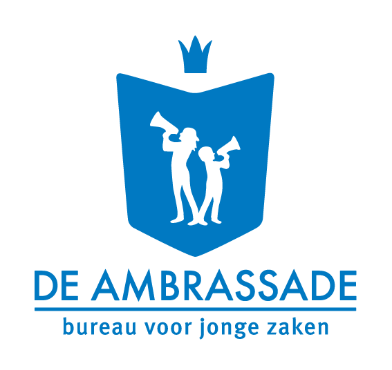 DA logo blauw
