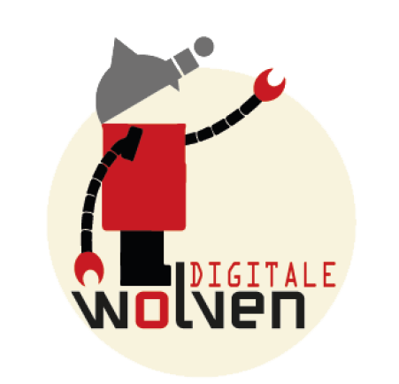 Logo digitale wolven