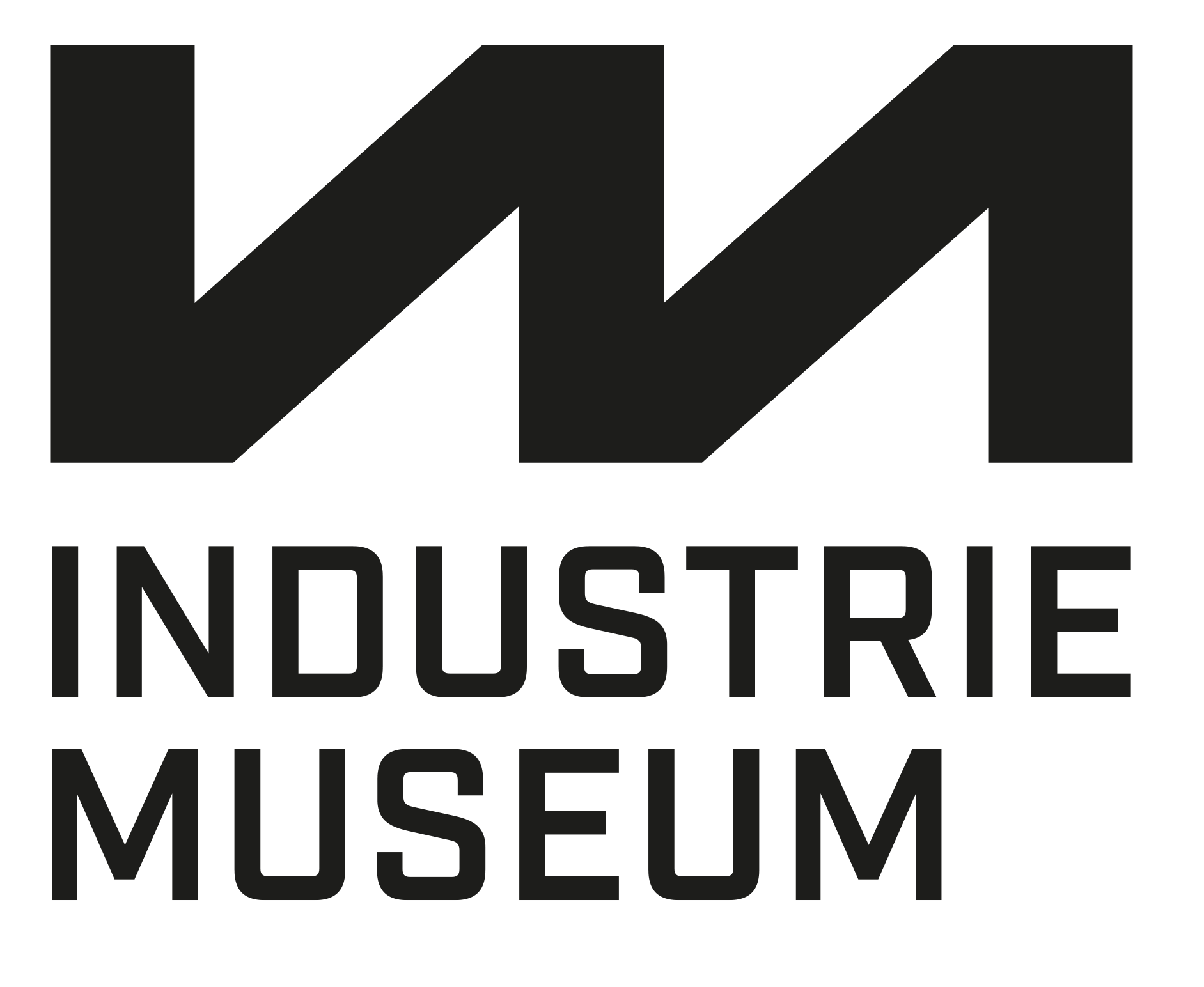 Industriemuseum logo standaard zwart